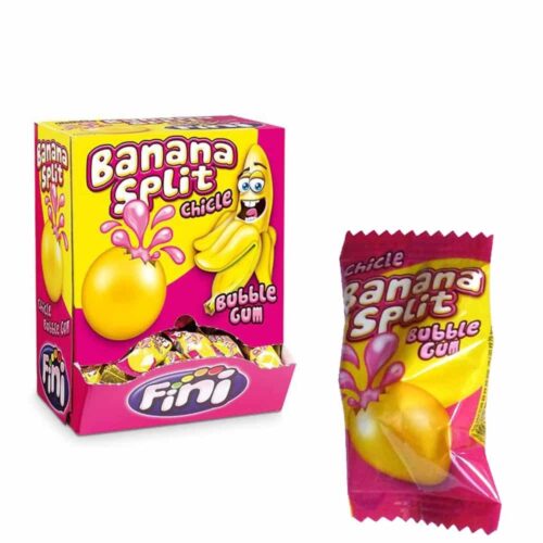 Bubble Gum Banana Split