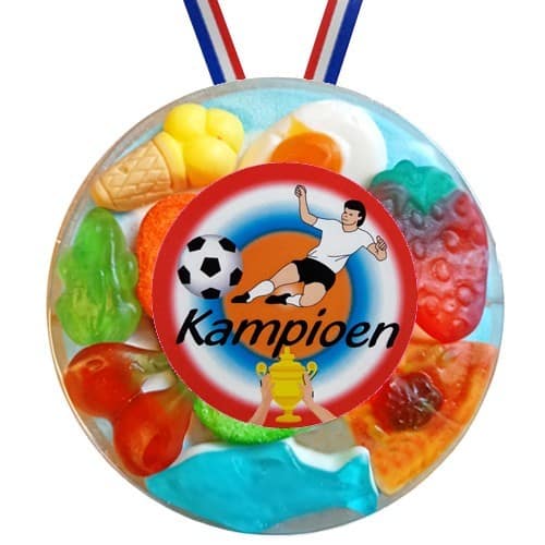 Snoepmedaille Voetbal Kapioen