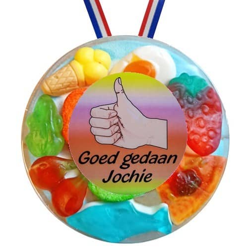 Snoepmedaille Goed Gedaan Jochie