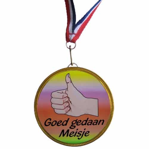 Medaille Goed Gedaan Meisje