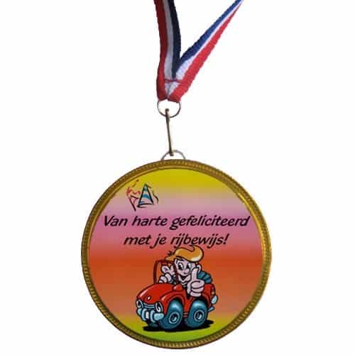 Medaille Rijbewijs gehaald