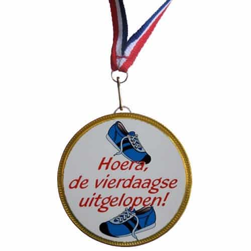 Medaille 4 Daagse Uitgelopen