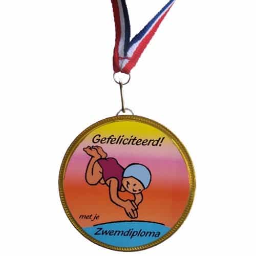 Medaille Zwemdiploma Meisje
