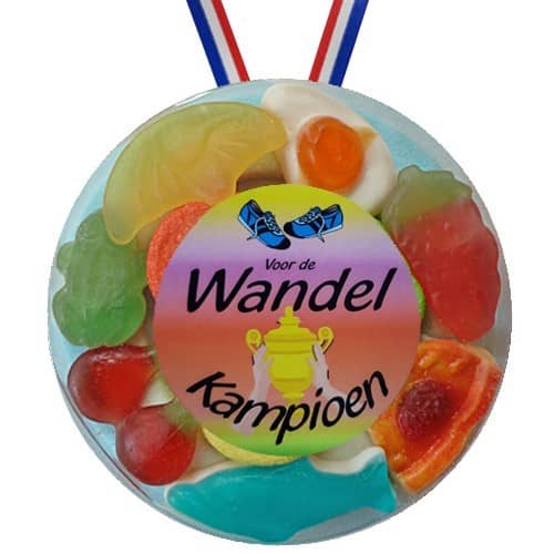 Snoepmedaille Wandel Kampioen