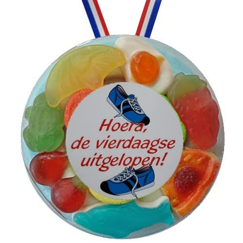 Snoepmedaille Vierdaagse uitgelopen