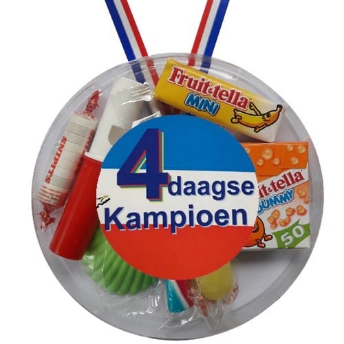 Snoepmedaille 4 Daagse Kampioen