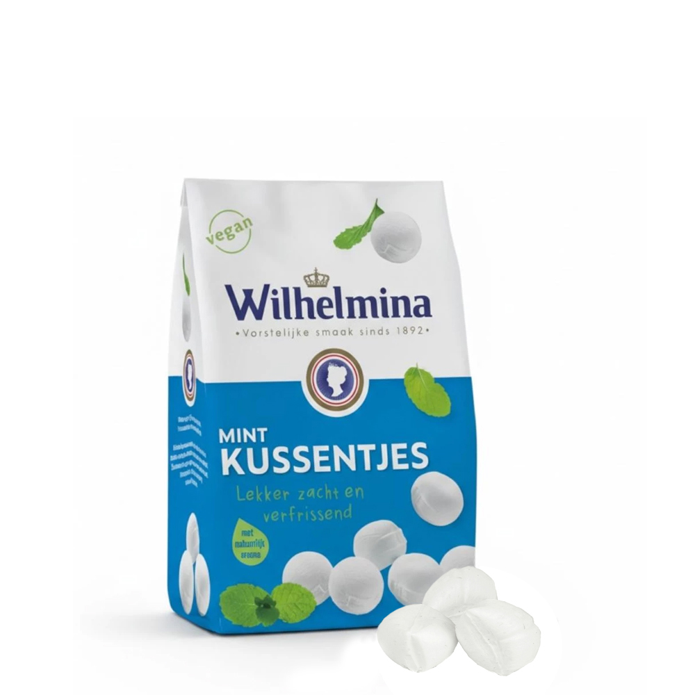 Wilhelmina Mint Kussentjes
