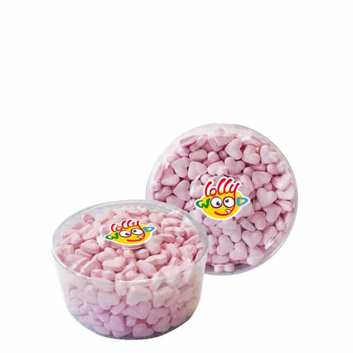 Lollywood Dextrose Vruchtenhartjes Roze